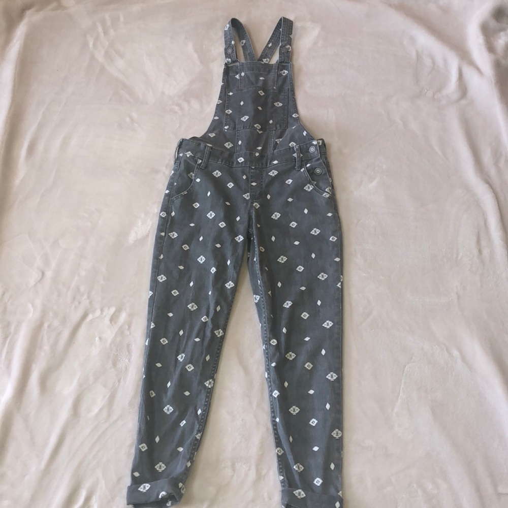 Hollister Gray Overalls Size XS